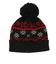 ベスプ（VESP）ジュニア 帽子 ニットキャップ VPJB1002BK ブラック ニット帽 ポンポン スキー スノーボード 雪遊び