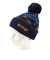 ベスプ（VESP）ジュニア 帽子 ニットキャップ VPJB1002NV ネイビー ニット帽 ポンポン スキー スノーボード 雪遊び