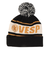ベスプ（VESP）ジュニア 帽子 ニットキャップ VPJB1003BK ブラック ニット帽 ポンポン スキー スノーボード 雪遊び