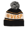 ベスプ（VESP）ジュニア 帽子 ニットキャップ VPJB1003BK ブラック ニット帽 ポンポン スキー スノーボード 雪遊び