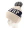 ベスプ（VESP）ジュニア 帽子 ニットキャップ VPJB1003OW オフホワイト ニット帽 ポンポン スキー スノーボード 雪遊び