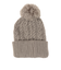 ベスプ（VESP）ジュニア 帽子 ニットキャップ VPJB1004GR グレー ニット帽 ポンポン スキー スノーボード 雪遊び