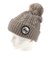 ベスプ（VESP）ジュニア 帽子 ニットキャップ VPJB1004GR グレー ニット帽 ポンポン スキー スノーボード 雪遊び