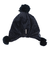 ベスプ（VESP）ジュニア 帽子 ニットキャップ SNJB1029NV ネイビー スヌーピー ニット帽 ポンポン 耳当て付き スキー スノーボード 雪遊び