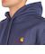 カーハート（CARHARTT）フーデットアメリカンスクリプトスウェットシャツ I0282790WJXX22FW