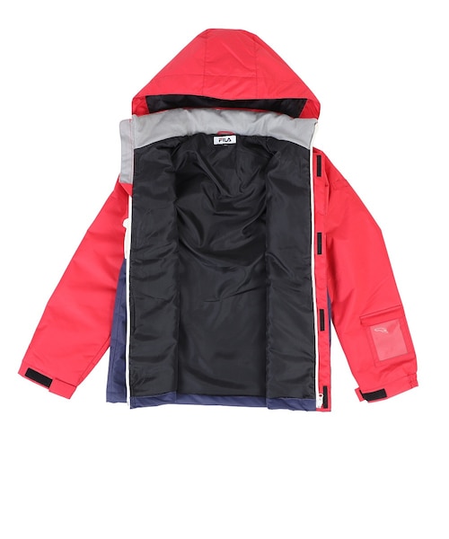フィラ（FILA）キッズ ボードウェア スキーウェア 上下セット 胸ロゴス