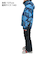 デサント（DESCENTE）ジュニア スキースーツ 上下セット DWJUJH04X BLU ブルー サイズ調整 防水透湿 撥水