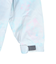 ジュニア スキーウェア スーツ ビブパンツ セット ガールズ タイポグラフティ 321NN2HHM0046 WHT ブルー サイズ調整 抗菌