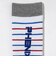 フェニックス（PHENIX）ジュニア 靴下 ソックス Border Socks ESB22SO12 WHITE