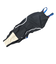 ミズノ（MIZUNO）競泳水着 レディース 水泳 競泳用ミディアムカット レースオープンバック FINA承認 N2MA122491