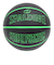 スポルディング（SPALDING）バスケットボール 7号球 ストリートファントム ラバー ブラック×グリーン 84-384Z