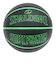 スポルディング（SPALDING）バスケットボール 7号球 ストリートファントム ラバー ブラック×グリーン 84-384Z