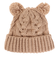 その他ブランド（OTHER BRAND）ジュニア 帽子 ニット帽 ポンポン ベアー くま ニットキャップ ベージュ 335NN2DW0019 BEG 防寒 雪…