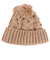 その他ブランド（OTHER BRAND）ジュニア 帽子 ニット帽 ポンポン ベアー くま ニットキャップ ベージュ 335NN2DW0019 BEG 防寒 雪…