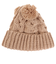 その他ブランド（OTHER BRAND）ジュニア 帽子 ニット帽 ポンポン ベアー くま ニットキャップ ベージュ 335NN2DW0019 BEG 防寒 雪…