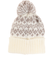 その他ブランド（OTHER BRAND）ジュニア 帽子 ニット帽 ポンポン ホワイト POM ニットキャップ 335NN2DW0021 WHT 防寒 雪あそび