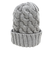 エアボーン（ARBN）ジュニア 帽子 ニット帽 グレー NATURE ニットキャップ AB33WC1394 GRY 防寒 雪あそび