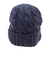 エアボーン（ARBN）ジュニア 帽子 ニット帽 ネイビー NATURE ニットキャップ AB33WC1394 NVY 防寒 雪あそび
