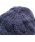 エアボーン（ARBN）ジュニア 帽子 ニット帽 ネイビー NATURE ニットキャップ AB33WC1394 NVY 防寒 雪あそび