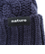 エアボーン（ARBN）ジュニア 帽子 ニット帽 ネイビー NATURE ニットキャップ AB33WC1394 NVY 防寒 雪あそび
