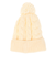 エアボーン（ARBN）帽子 ニット帽 ポンポン NATURE POM ニットキャップ ホワイト AB33WC1389 WHT