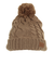 トランスクート（TRANSCOOT）帽子 ニット帽 ポンポン ビーニー モカ TRB1001MO 防寒 スキー スノーボード