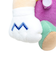 スーパーマリオSUPER MARIO ALL STAR COLLECTION ワリオ Sサイズ AC08