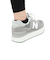 ニューバランス（new balance）スニーカー 574+ SD グレー WL574ZSDB スポーツ タウン シューズ 厚底 スエード 普段履き カジュア…