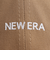 ニューエラ（NEW ERA）9THIRTY クロスストラップ NEW ERA ミニロゴ カーキ × ホワイト 13562161 帽子 大きいサイズ