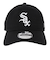 ニューエラ（NEW ERA）帽子 9TWENTY クロスストラップ ウォッシュドコットン シカゴ・ホワイトソックス ブラック × ホワイト 13562191 …