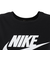 ナイキ（NIKE）半袖Tシャツ レディース 黒 NSW エッセンシャル ICN FTRA DX7907-010