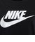 ナイキ（NIKE）半袖Tシャツ レディース 黒 NSW エッセンシャル ICN FTRA DX7907-010