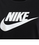 ナイキ（NIKE）半袖Tシャツ レディース 黒 NSW エッセンシャル ICN FTRA DX7907-010
