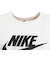 ナイキ（NIKE）半袖Tシャツ 白 レディース NSW エッセンシャル ICN FTRA DX7907-100