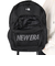 ニューエラ（NEW ERA）キャンパスパック 35L プリントロゴ ブラック × ホワイト NE 13517772 リュック