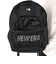 ニューエラ（NEW ERA）キャンパスパック 35L プリントロゴ ブラック × ホワイト NE 13517772 リュック