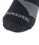 デサント（DESCENTE）ランニングソックス 靴下 MoveSox ブラック ホワイト DOAVJB01 BKWH アンクル丈 スポーツ スパイラルサポート