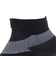 デサント（DESCENTE）ランニングソックス 靴下 MoveSox ブラック ホワイト DOAVJB01 BKWH アンクル丈 スポーツ スパイラルサポート