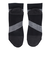 デサント（DESCENTE）ランニングソックス 靴下 MoveSox ブラック ホワイト DOAVJB01 BKWH アンクル丈 スポーツ スパイラルサポート