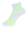 デサント（DESCENTE）ランニングソックス 靴下 MoveSox ホワイト イエロー DOAVJB01 WHYL アンクル丈 スポーツ スパイラルサポート
