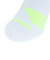 デサント（DESCENTE）ランニングソックス 靴下 MoveSox ホワイト イエロー DOAVJB01 WHYL アンクル丈 スポーツ スパイラルサポート