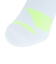 デサント（DESCENTE）ランニングソックス 靴下 MoveSox ホワイト イエロー DOAVJB01 WHYL アンクル丈 スポーツ スパイラルサポート