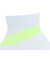 デサント（DESCENTE）ランニングソックス 靴下 MoveSox ホワイト イエロー DOAVJB01 WHYL アンクル丈 スポーツ スパイラルサポート
