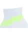 デサント（DESCENTE）ランニングソックス 靴下 MoveSox ホワイト イエロー DOAVJB01 WHYL アンクル丈 スポーツ スパイラルサポート