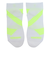 デサント（DESCENTE）ランニングソックス 靴下 MoveSox ホワイト イエロー DOAVJB01 WHYL アンクル丈 スポーツ スパイラルサポート