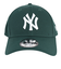 ニューエラ（NEW ERA）帽子 9FORTY ニューヨーク・ヤンキース ダークグリーン×ホワイト キャップ 13552082 MLB 帽子 大きいサイズ