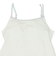 キャミソール  白 インナー はつブラ カップ付 4024 WHT
