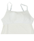 キャミソール  白 インナー はつブラ カップ付 4024 WHT
