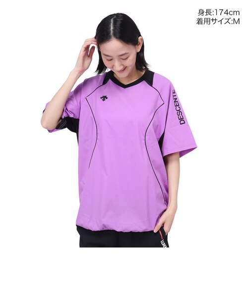 デサント（DESCENTE）ピステ カラー バレーボールウェア 半袖 シャツ