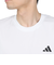 アディダス（adidas）tシャツ 半袖 ワンポイント 吸汗 ホワイト 白 M TR-ES BASE NQE20-IC7430